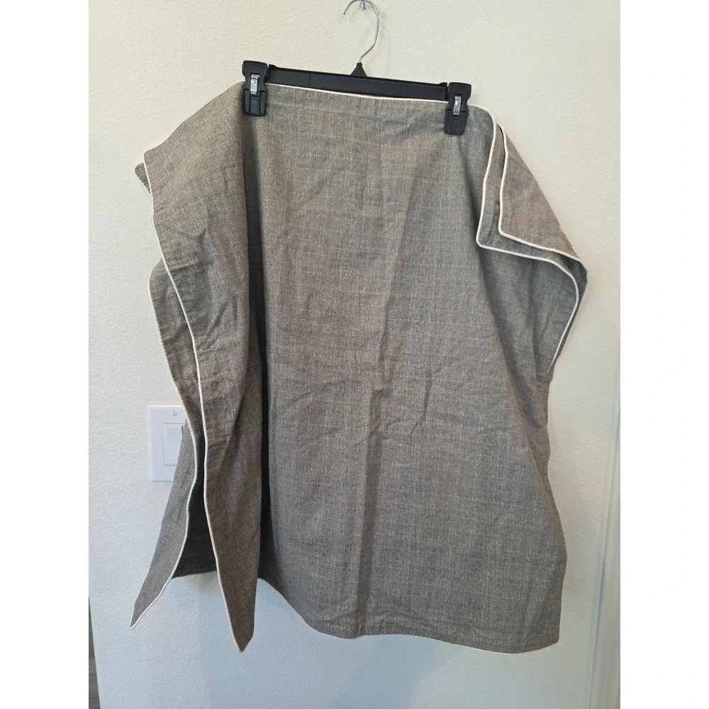 Tommy Bahama GrayTaupeCream SquareEuroPillowShams 28x28